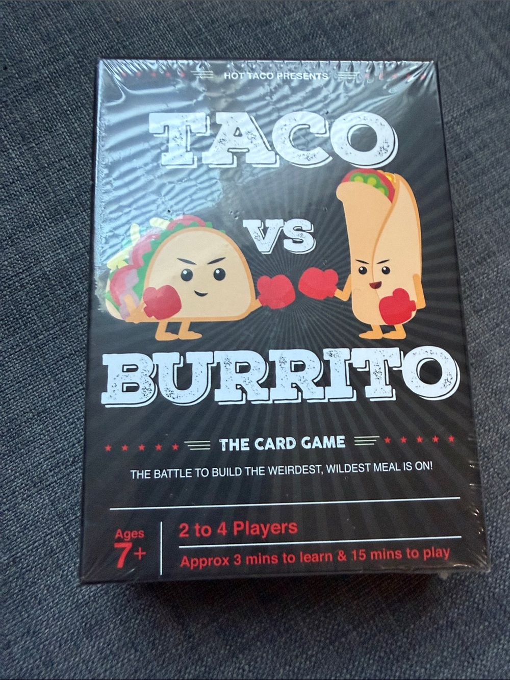 Taco vs Burrito Card Game NEW